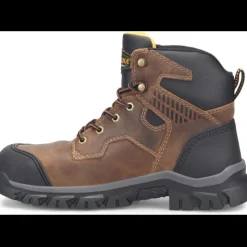 Carolina Men's Falcon 6" Steel Toe Lo WP Work Boot -Brown- CA3590