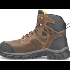 Carolina Men's Falcon 6" Steel Toe WP Metguard Work Boot -Brown- CA3591