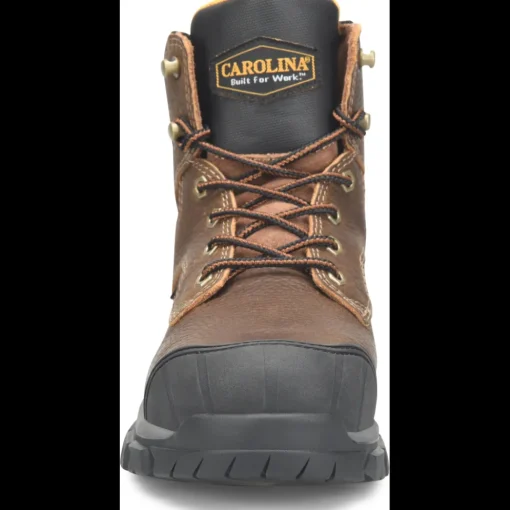 Carolina Men's Falcon 6" Steel Toe WP Metguard Work Boot -Brown- CA3591