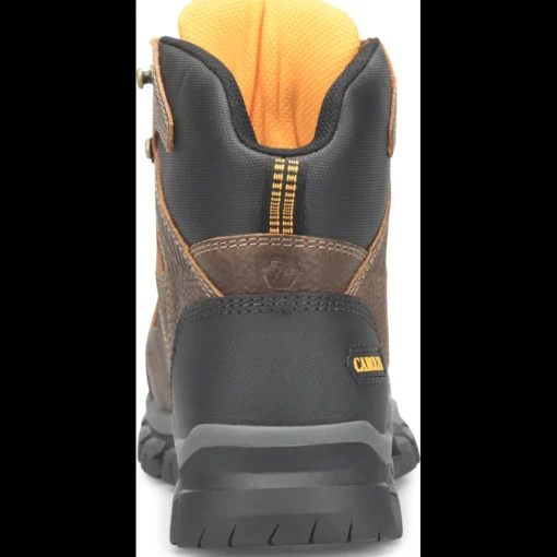 Carolina Men's Falcon 6" Steel Toe WP Metguard Work Boot -Brown- CA3591