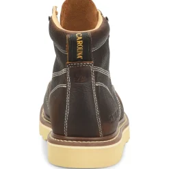 Carolina Men’s Flatiron 6” Moc Toe Wedge Work Boot - Brown - CA7043