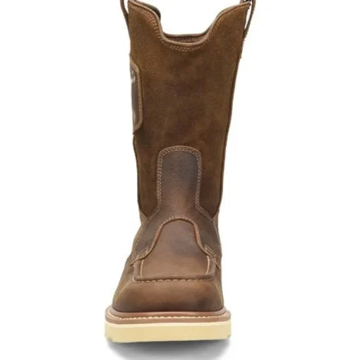 Carolina Men’s Flatiron Wellington 10" MT Casual Work Boot -Brown- CA7044