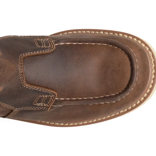 Carolina Men’s Flatiron Wellington 10" MT Casual Work Boot -Brown- CA7044