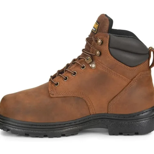 Carolina Men's Foreman 6" Steel Toe WP Metguard Work Boot -Brown- CA3527