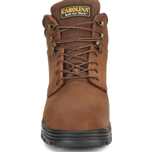Carolina Men's Foreman 6" Steel Toe WP Metguard Work Boot -Brown- CA3527