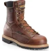 Carolina Men's Grind 8" WP Comp Toe Work Boot - Brown - CA5529