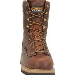 Carolina Men's Grind 8" WP Comp Toe Work Boot - Brown - CA5529