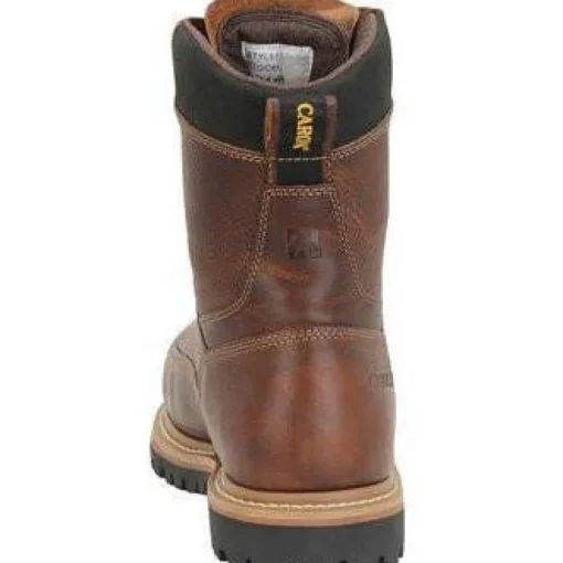 Carolina Men's Grind 8" WP Comp Toe Work Boot - Brown - CA5529