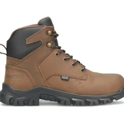 Carolina Men's Gruntz 6" Soft Toe Waterproof Work Boot -Brown- CA3093