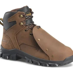 Carolina Men's Gruntz 6" ST External Metguard Work Boot -Brown- CA3595