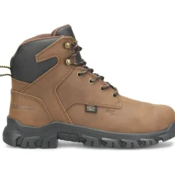 Carolina Men's Gruntz 6" ST Internal Metguard Work Boot -Brown- CA3594