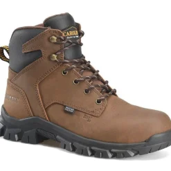 Carolina Men's Gruntz 6" Steel Toe Waterproof Work Boot -Brown- CA3593