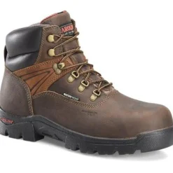Carolina Men's Hook 6" Comp Toe WP Hiker Work Boot - Brown - CA5537