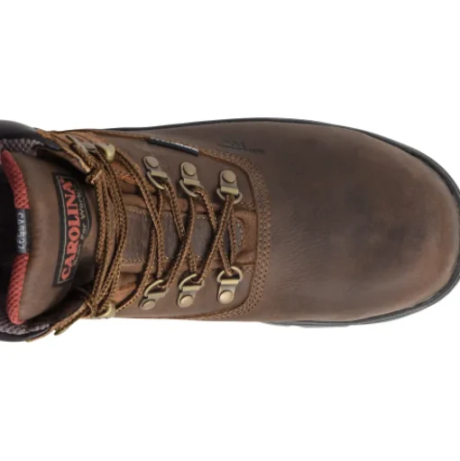 Carolina Men's Hook 6" Comp Toe WP Hiker Work Boot - Brown - CA5537