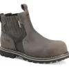 Carolina Men's I-Beam 6" Comp Toe WP PR Pull-On Work Boot Gray - CA7541