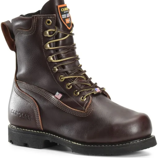 Carolina Men's INT 2.0 8" ST Internal Metguard Work Boot -Brown- CA518