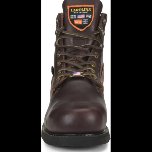 Carolina Men's INT 2.0 6" ST Internal Metguard Work Boot - Brown - CA517
