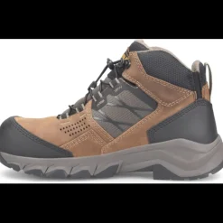 Carolina Men's Ironhide Mid Cut Soft Toe WP Work Boot -Brown- CA5053