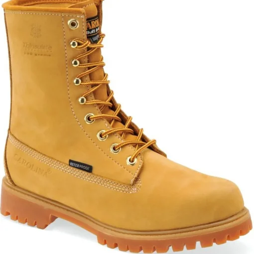 Carolina Men's Journeyman 8" Steel Toe WP Insulated Work Boot -Yellow- CA7545