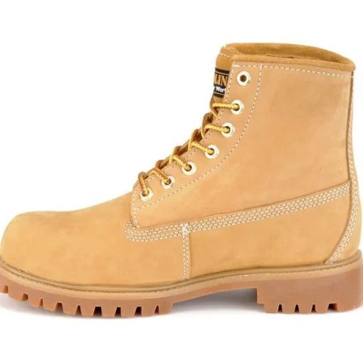 Carolina Men's Journeyman Lo 6" WP Slip Resist Work Boot -Wheat- CA3045