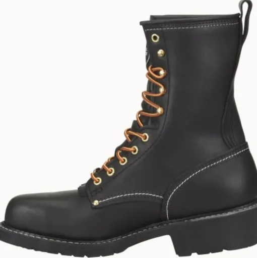 Carolina Men's Maple 9" USA Made Work Boot - Black - 922