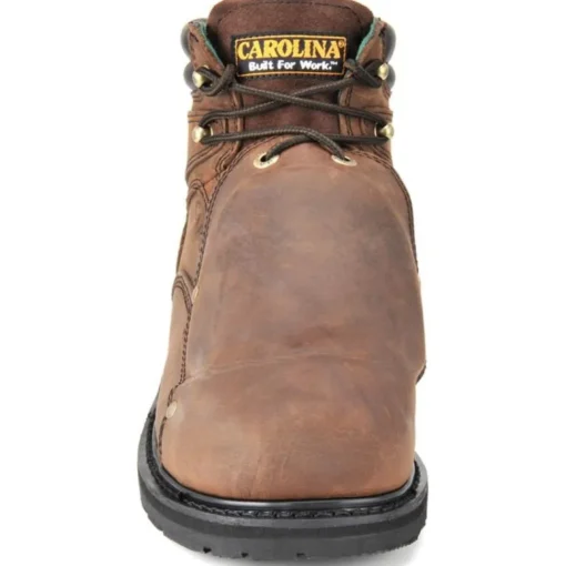 Carolina Men's Metpro Lo 6" Steel Toe Metguard Work Boot -Brown- 599