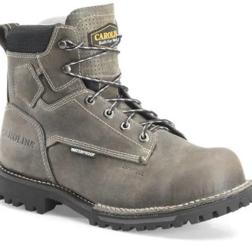 Carolina Men's Pitstop 6" Comp Toe WP Work Boot - Black - CA7532