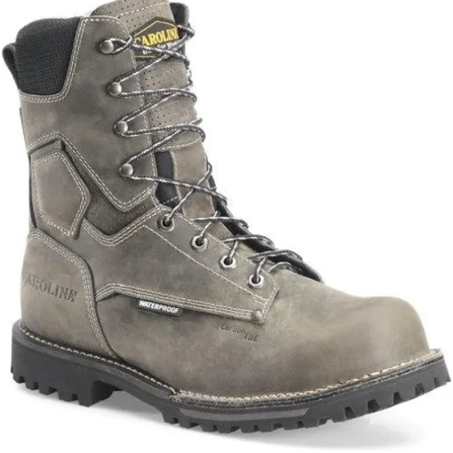 Carolina Men's Pitstop 8" Comp Toe WP Work Boot - Black - CA8532