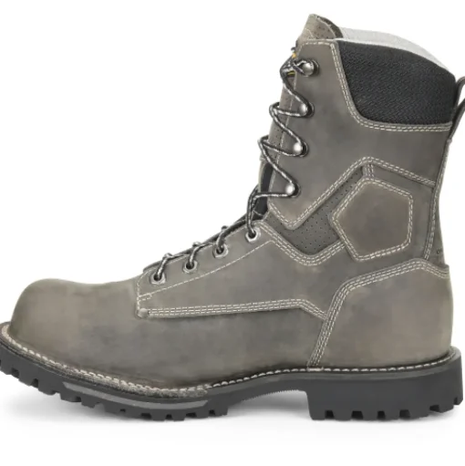 Carolina Men's Pitstop 8" Comp Toe WP Work Boot - Black - CA8532