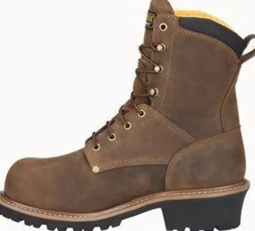 Carolina Men's Poplar 8" Soft Toe Waterproof Work Boot - Brown - CA9052