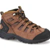 Carolina Men's Quad 5" Carbon Comp Toe WP Hiker Work Boot -Brown- CA4525