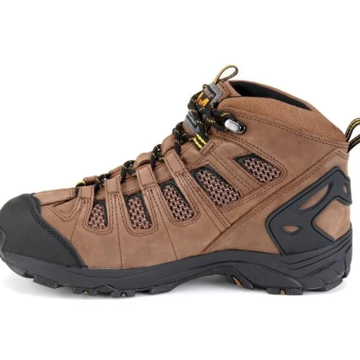 Carolina Men's Quad 5" Carbon Comp Toe WP Hiker Work Boot -Brown- CA4525