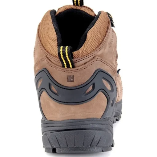 Carolina Men's Quad 5" Carbon Comp Toe WP Hiker Work Boot -Brown- CA4525