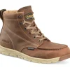 Carolina Men's S-117 Alum Toe Moc Toe WP LW Work Boot - Brown - CA5575