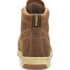 Carolina Men's S-117 Alum Toe Moc Toe WP LW Work Boot - Brown - CA5575