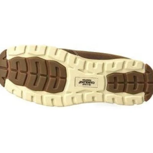 Carolina Men's S-117 Aluminum Toe Slip-On Work Shoe - Brown - CA5572