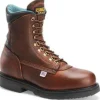 Carolina Men's Sarge Hi USA Made 8" Stl Toe Work Boot Amber Gold -1809