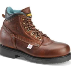 Carolina Men's Sarge Lo USA Made 6" Work Boot - Amber Gold - 309