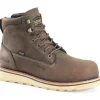 Carolina Men's Staple Gun 6" Carbon Comp Toe WP Work Boot -Brown- CA7572