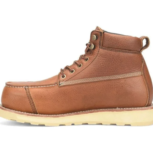 Carolina Men's Staple Gun 6" ST Waterproof Work Boot -Tan- CA7070