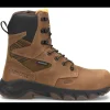 Carolina Men's Subframe 8" WP Side Zip Comp Toe Work Boot -Brown- CA5552