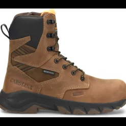 Carolina Men's Subframe 8" WP Side Zip Comp Toe Work Boot -Brown- CA5552