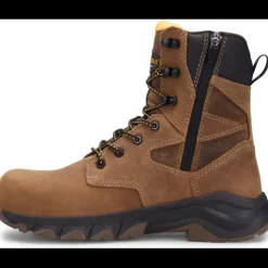 Carolina Men's Subframe 8" WP Side Zip Comp Toe Work Boot -Brown- CA5552
