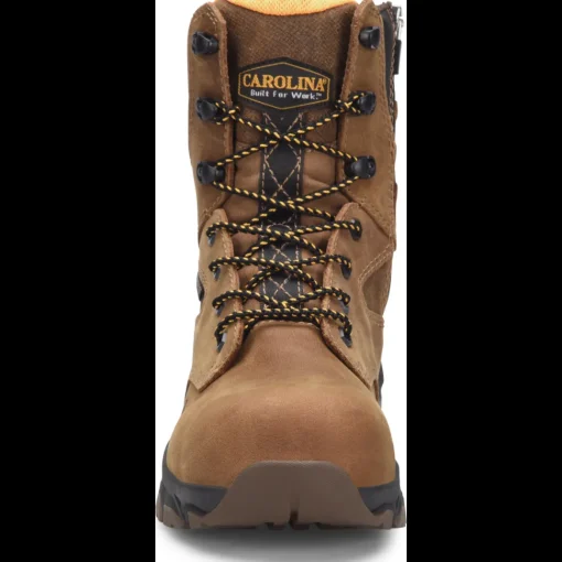 Carolina Men's Subframe 8" WP Side Zip Comp Toe Work Boot -Brown- CA5552