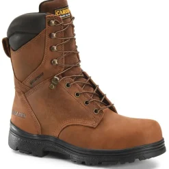 Carolina Men's Surveyor 8" Steel Toe WP Slip Resist Work Boot -Brown- CA3524