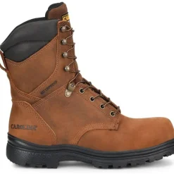 Carolina Men's Surveyor 8" Steel Toe WP Slip Resist Work Boot -Brown- CA3524