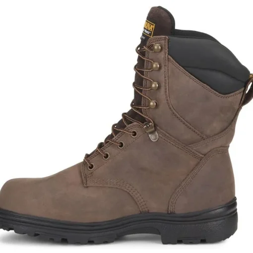 Carolina Men's Surveyor 8" Steel Toe WP Slip Resist Work Boot -Brown- CA3534