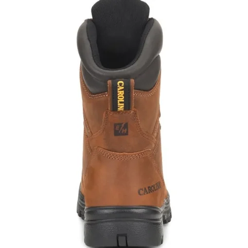 Carolina Men's Surveyor 8" Steel Toe WP Slip Resist Work Boot -Brown- CA3524