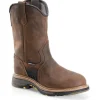 Carolina Men's Well X 10" Comp Toe WP Wellington Work Boot - CA4559
