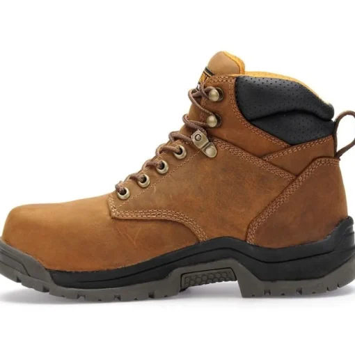 Carolina Women's Raleigh 6" Comp Toe WP Slip Resist Work Boot -Brown- CA1620